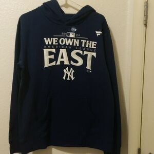 Fanatics Navy Yankees Hoodie L